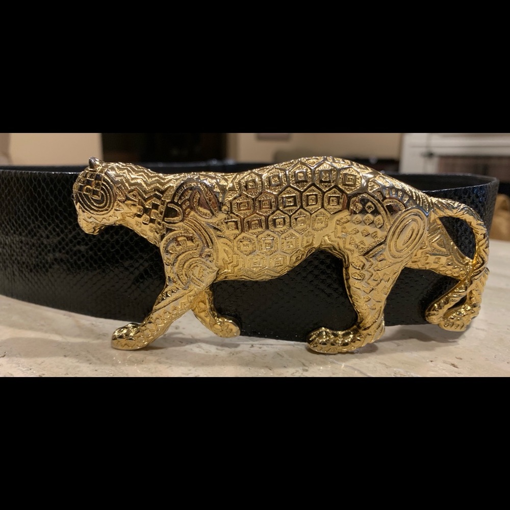 Judith Leiber Panther Belt